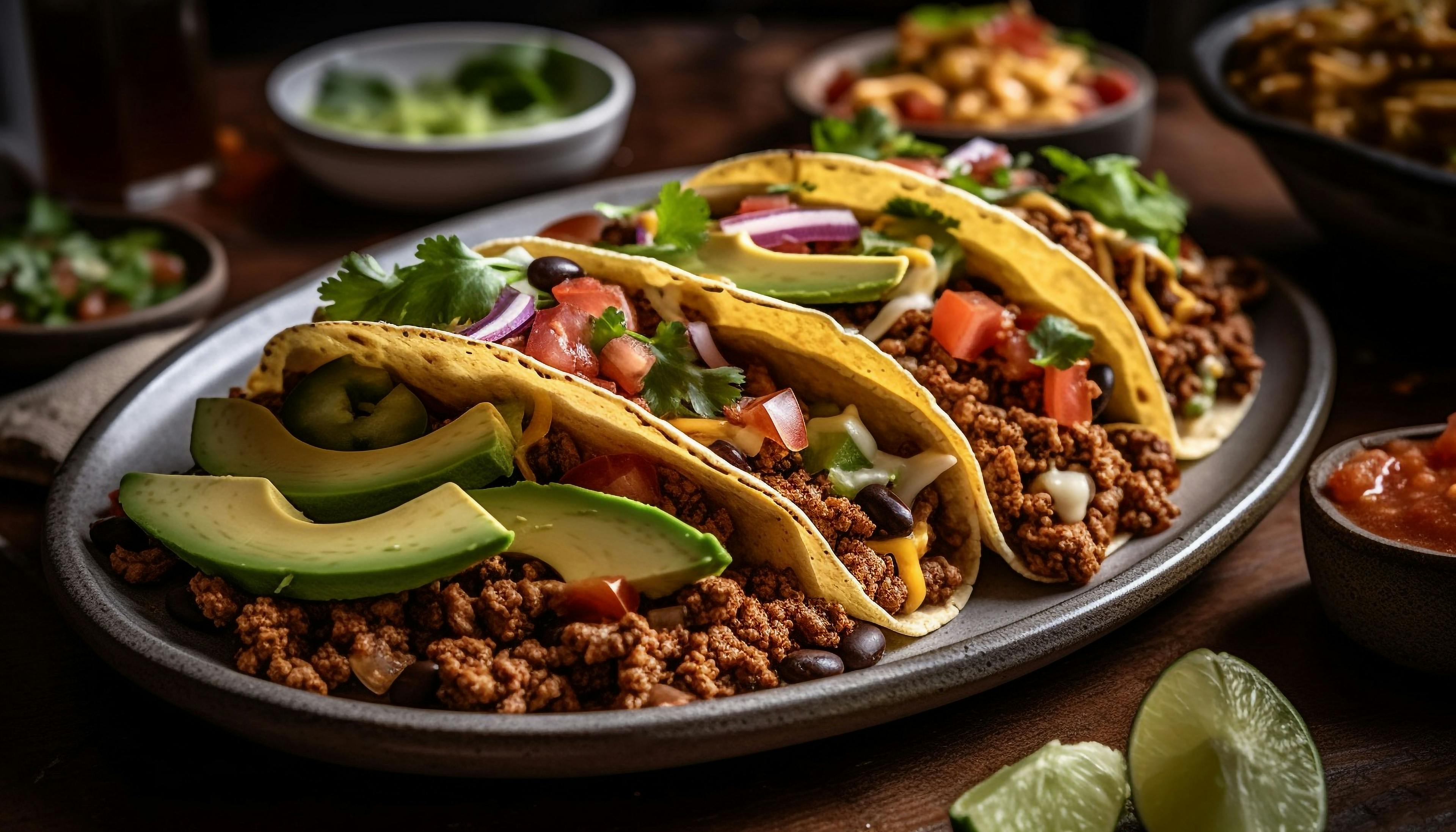 Beef Mince Tacos