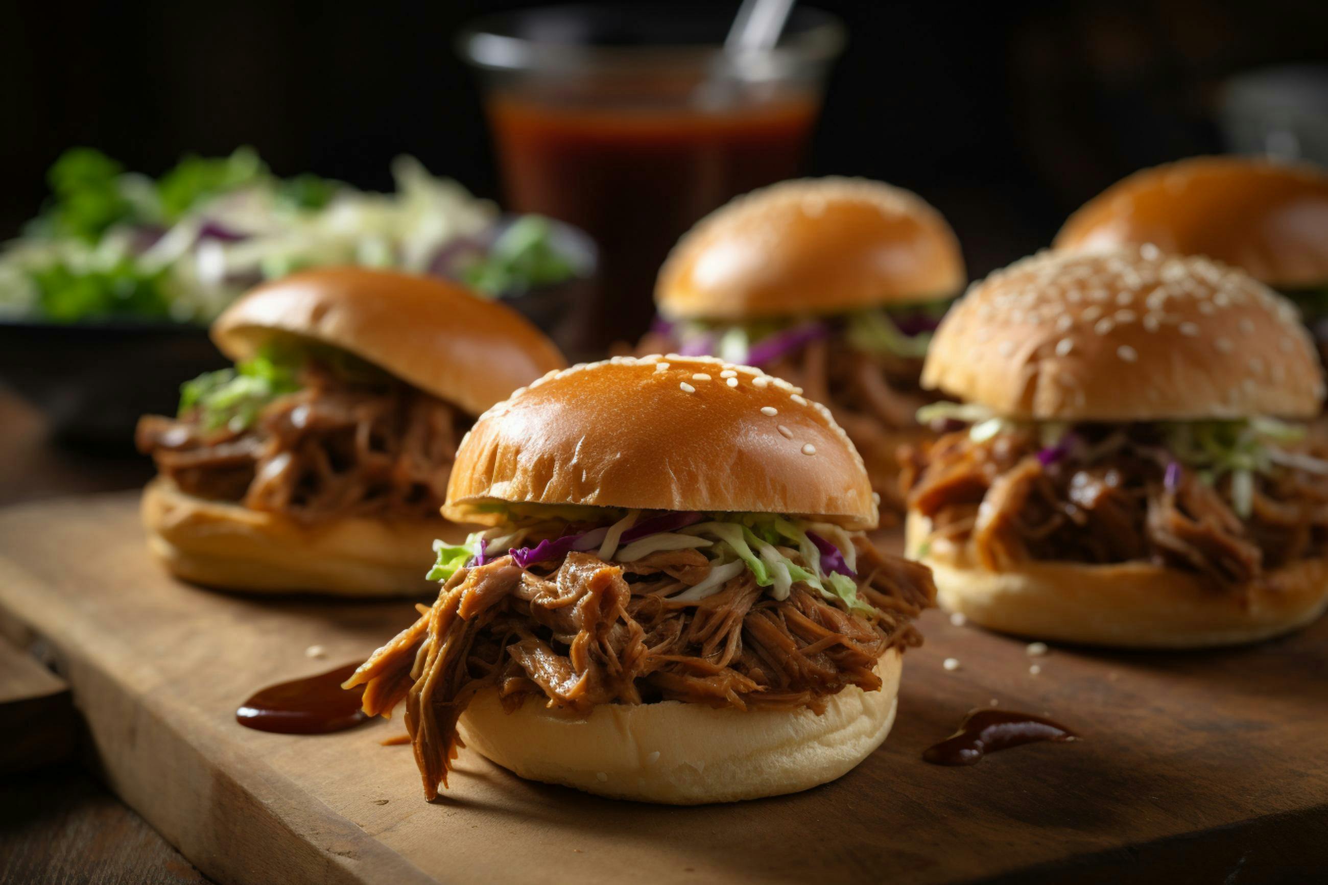 Crispy Oven Baked Pulled Pork Sliders