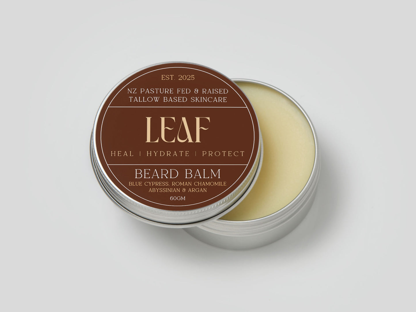 Leaf Tallow Skincare - Beard (& Hair) Balm 60gm
