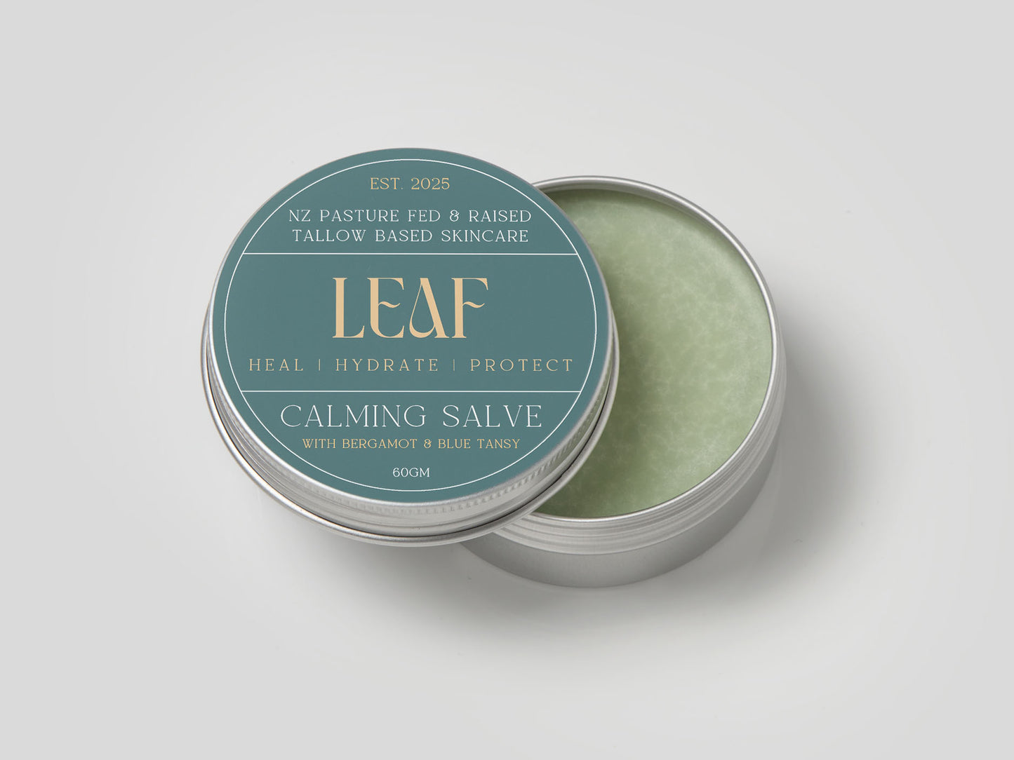 Leaf Tallow Skincare - Calming Salve (Face & Body) 60gm
