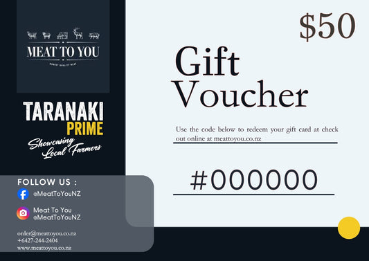 Meat To You Gift Card